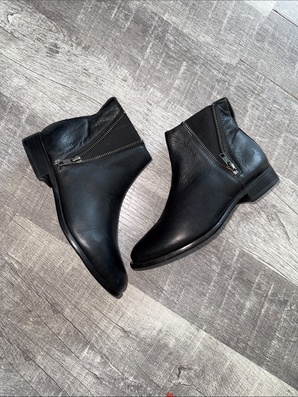 Frye Carly Zip Chelsea Ankle Boot
